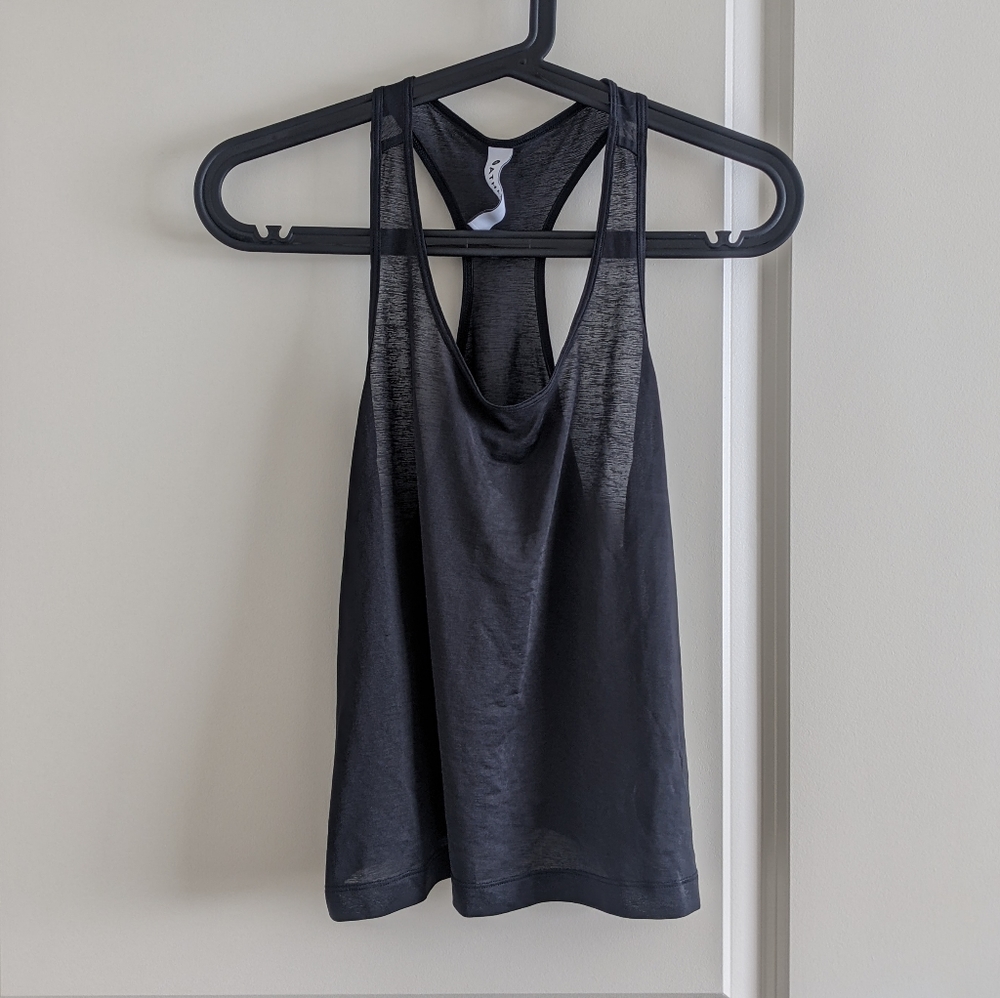Athleta Cropped Racerback Tank